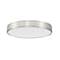 Z-Lite Madison Flush Mount, 1-Light, 20.5 In.W x 3 In.H, Brushed Nickel/Frosted 1005F20-BN-LED - alternate 2
